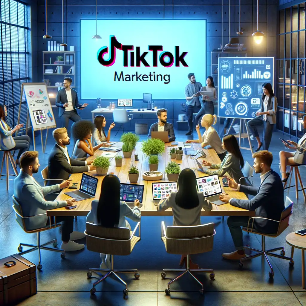 TikTok Marketing Strategy Meeting