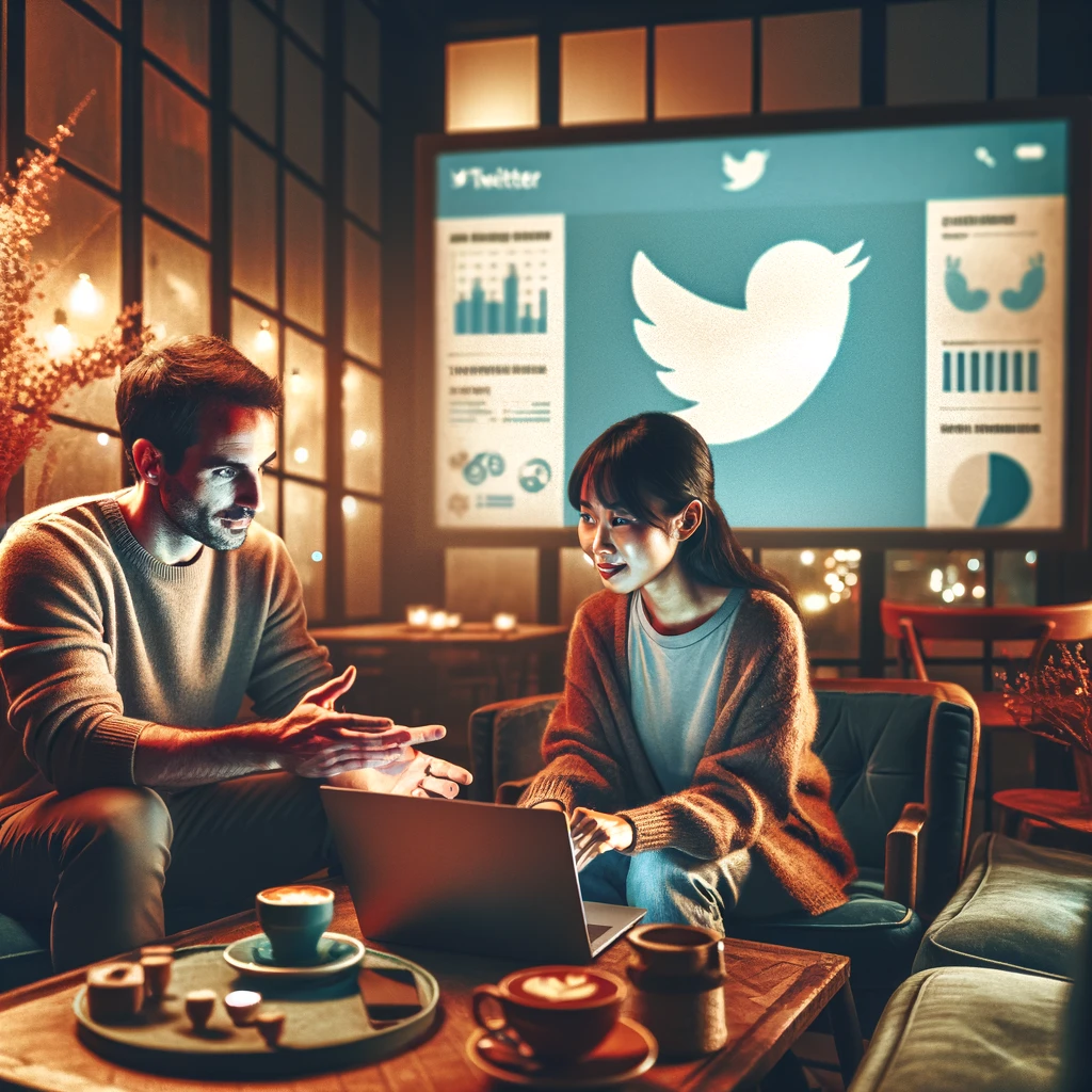 Twitter Marketing strategy meeting
